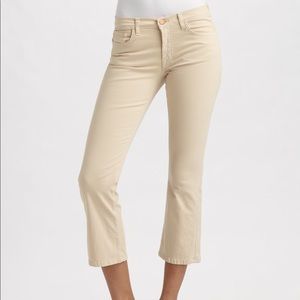 J Brand GiGi Mid Cropped Flare Jeans